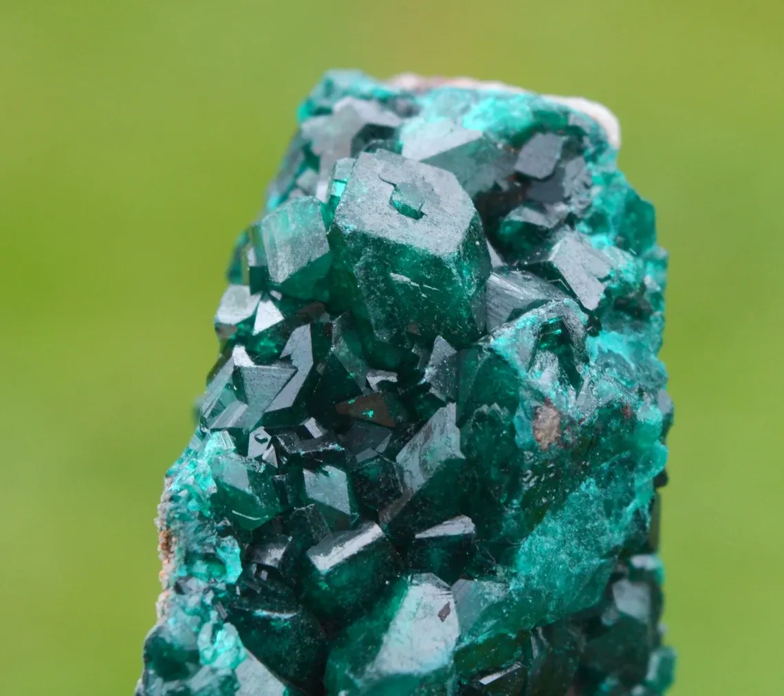 Dioptase 70 grams - Tantara Mine, Shinkolobwe, Kambove Territory, Haut-Katanga, DR Congo - image 1