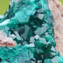 Dioptase 70 grams - Tantara Mine, Shinkolobwe, Kambove Territory, Haut-Katanga, DR Congo - image 4