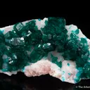 Dioptase and Calcite - image 3