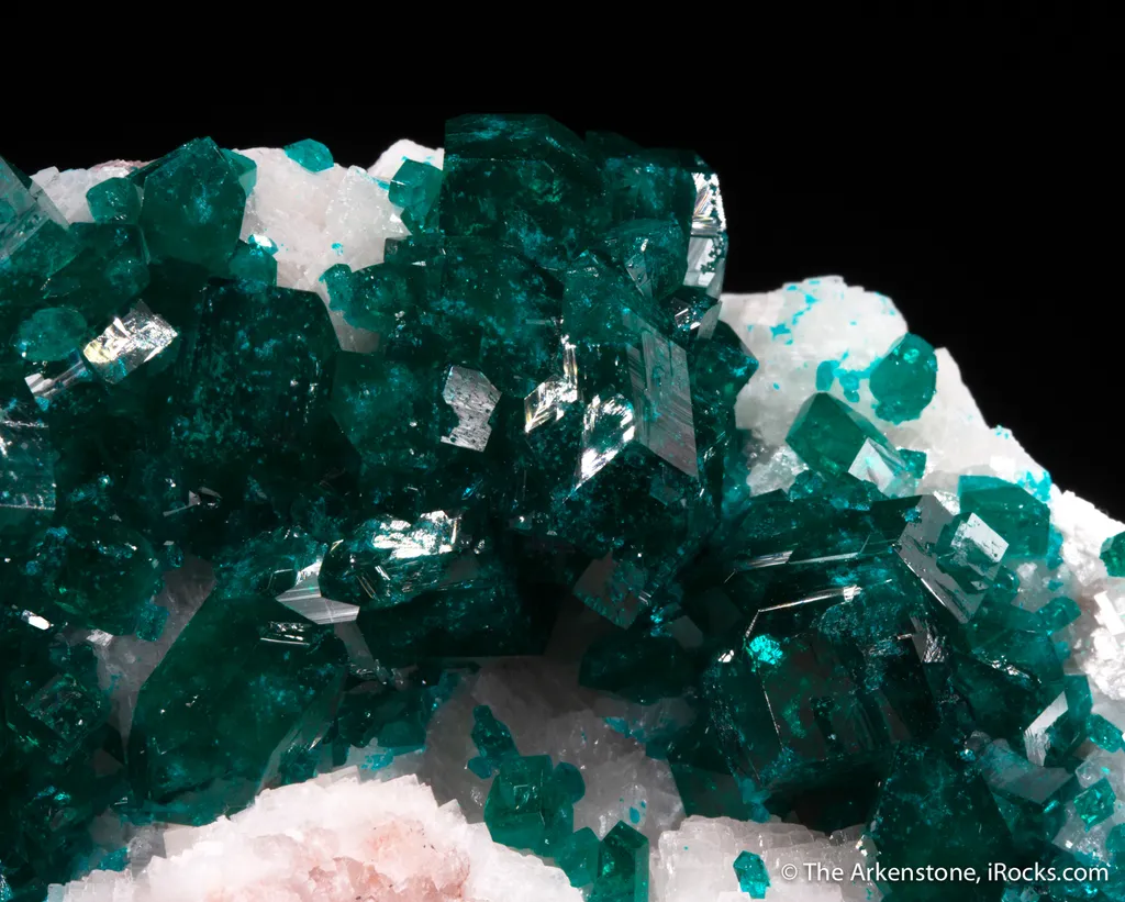 Dioptase and Calcite - image 4