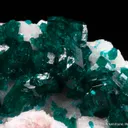 Dioptase and Calcite - image 4