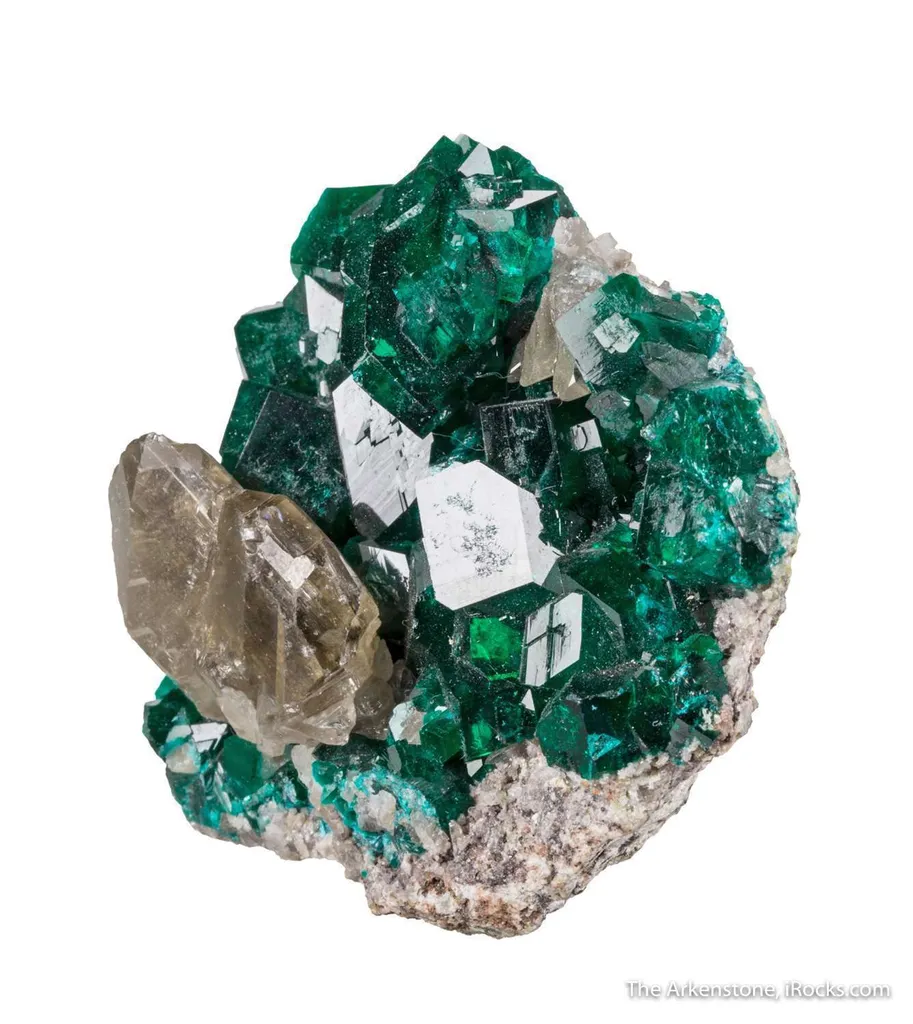 Dioptase and Cerussite - image 4