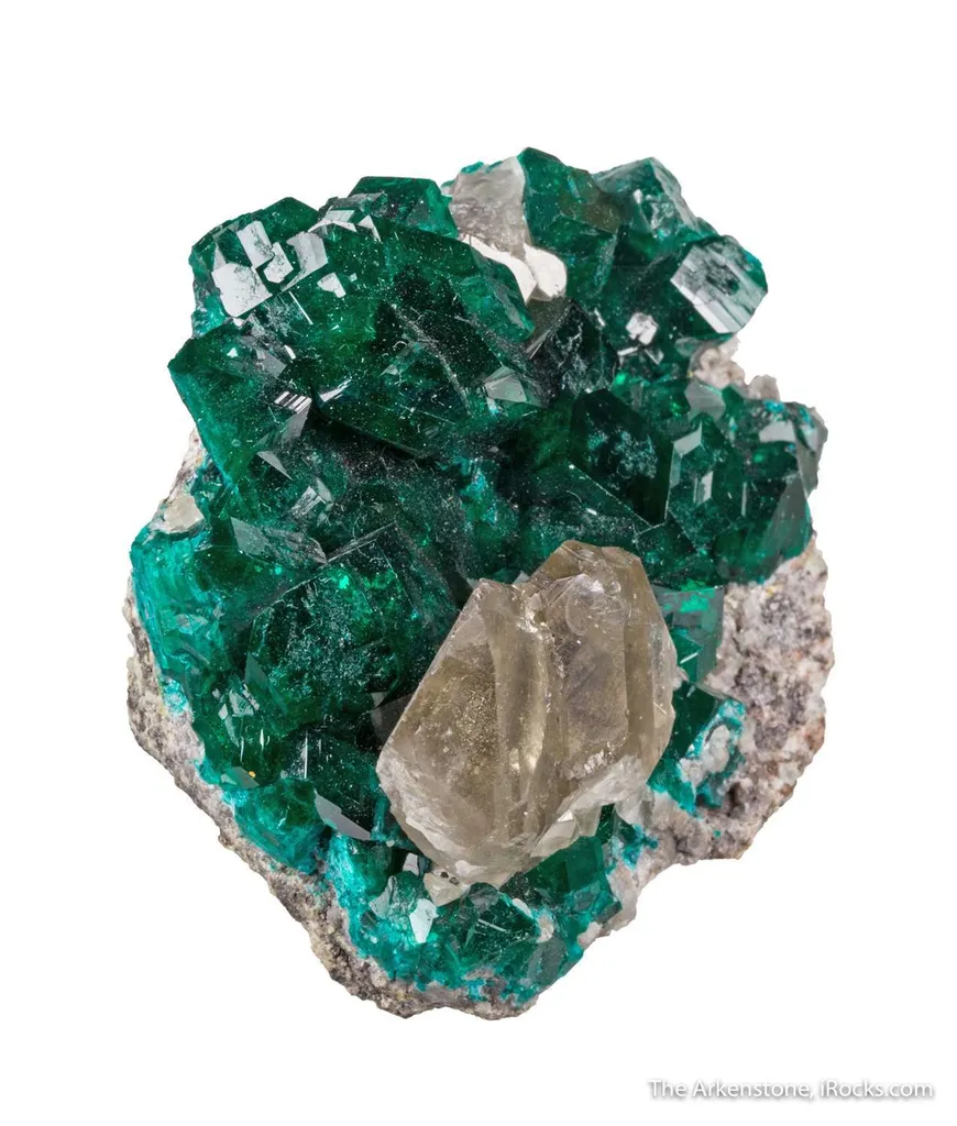 Dioptase and Cerussite - image 5