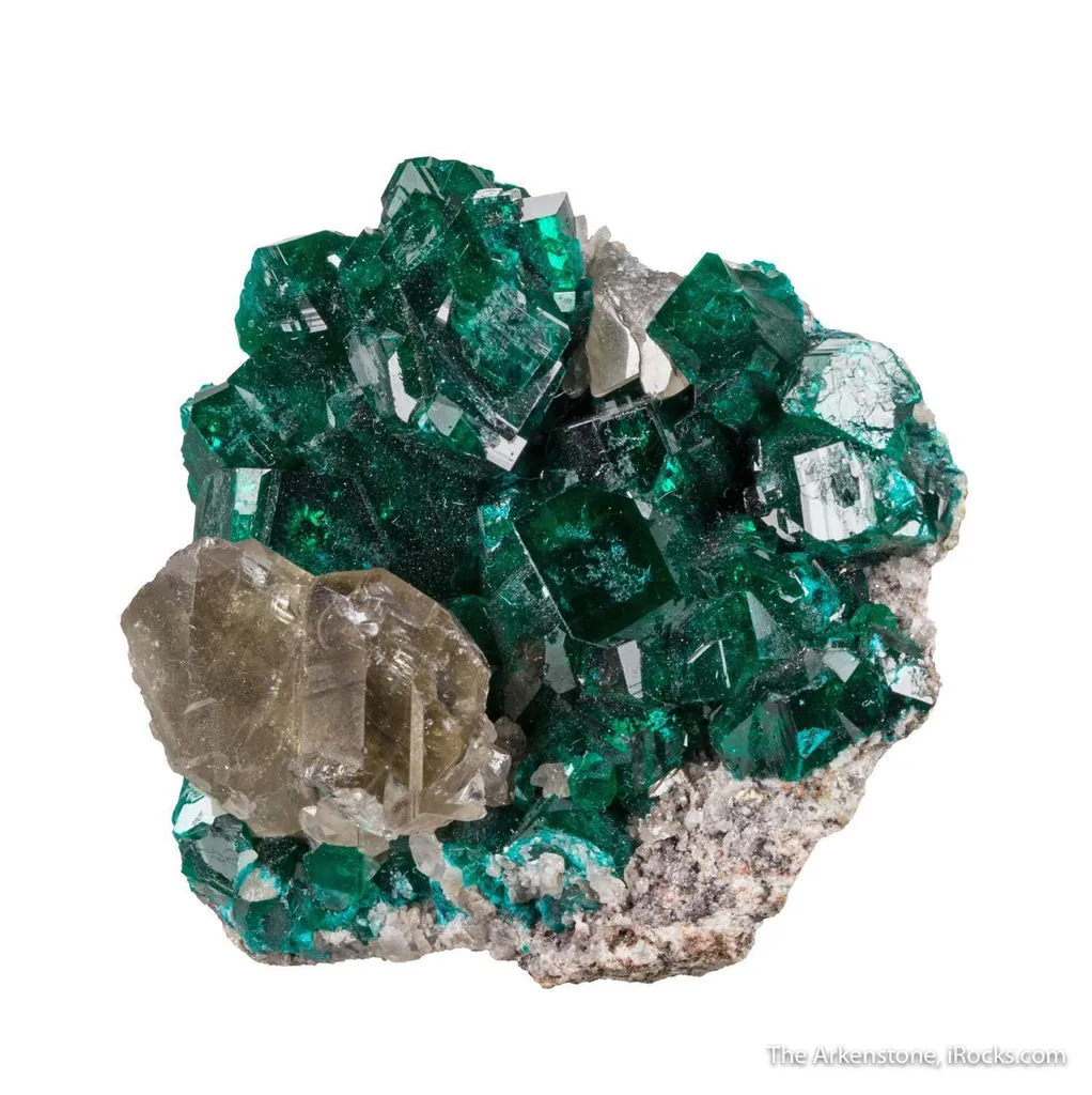 Dioptase and Cerussite - image 3