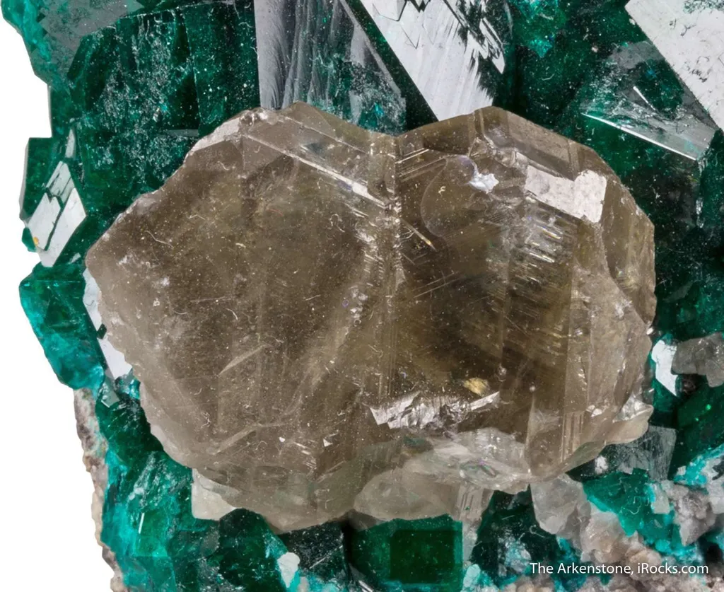 Dioptase and Cerussite - image 2