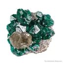 Dioptase and Cerussite - image 1