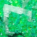 Dioptase, Calcite - image 2