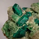 Dioptase, Calcite - image 2