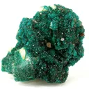 Dioptase, Calcite - image 1