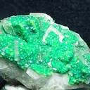 Dioptase, Calcite - image 1