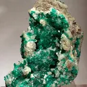 Dioptase, Calcite - image 1
