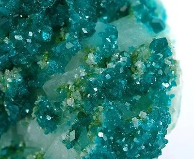 Dioptase, Calcite - image 2