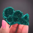 Dioptase cast after unknown - image 1