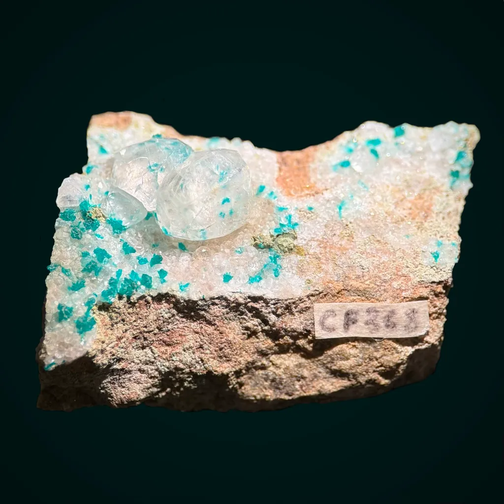 Dioptase - Christmas Mine image