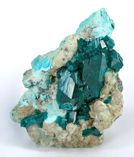 Dioptase, Chrysocolla - image 1