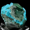 Dioptase Chrysocolla Malachite Quartz - image 3