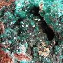 Dioptase, Dolomite (Var: Cobaltoan Dolomite) - image 2