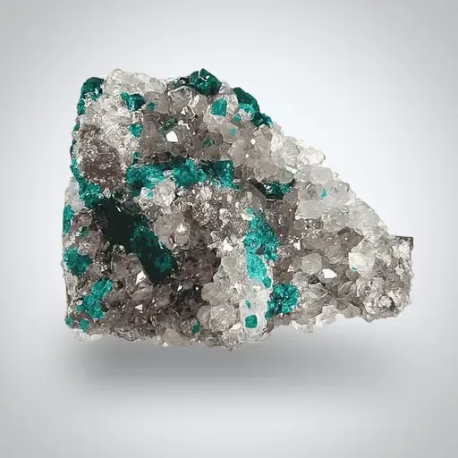 Dioptase from DR Congo Sanda Mine