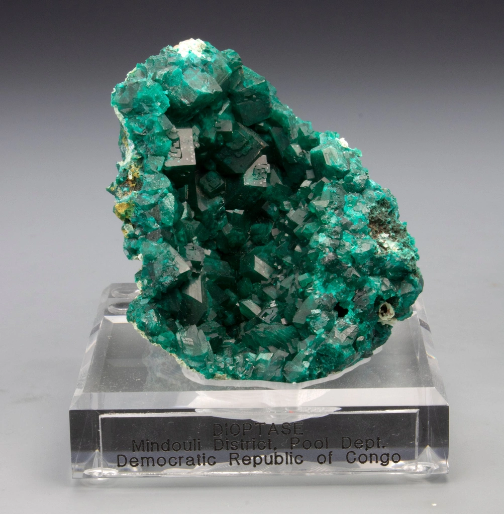 Dioptase from Mindouli, Mindouli District, Pool Department, Republic of the Congo image