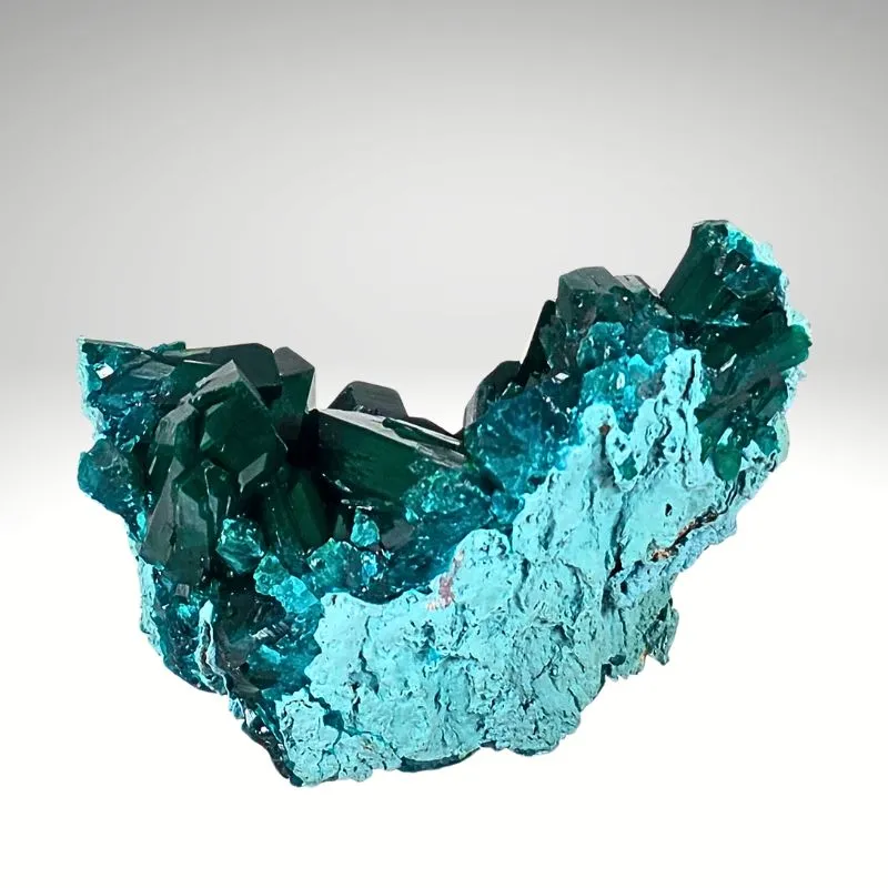 Dioptase from Namibia, Kunene Region, Kaokoveld Plateau - image 2