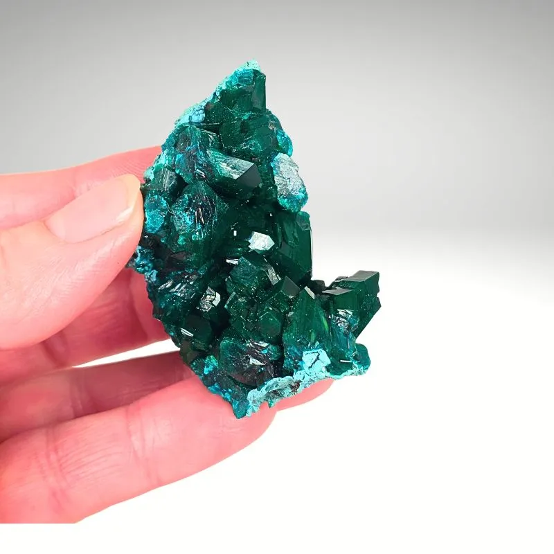 Dioptase from Namibia, Kunene Region, Kaokoveld Plateau - image 3