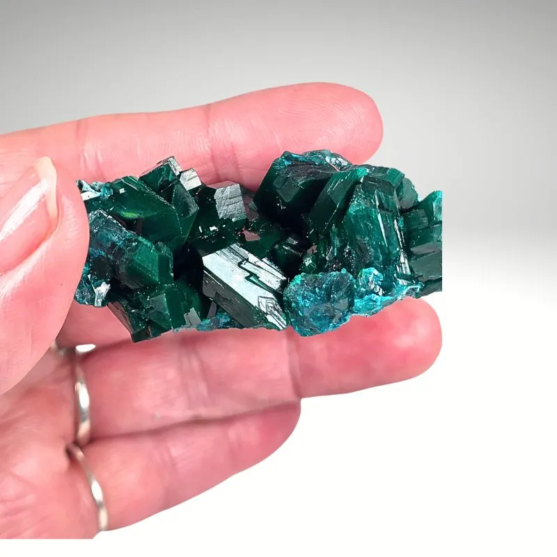 Dioptase from Namibia, Kunene Region, Kaokoveld Plateau - image 4