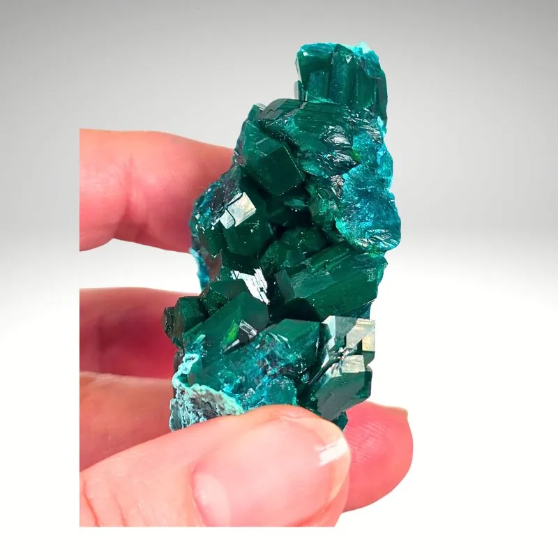 Dioptase from Namibia, Kunene Region, Kaokoveld Plateau - image 9