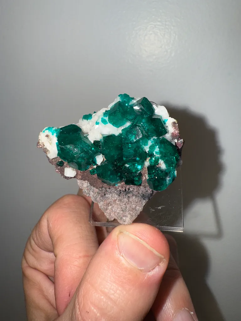 Dioptase from Namibia, Oshikoto Region, Tsumeb - image 3