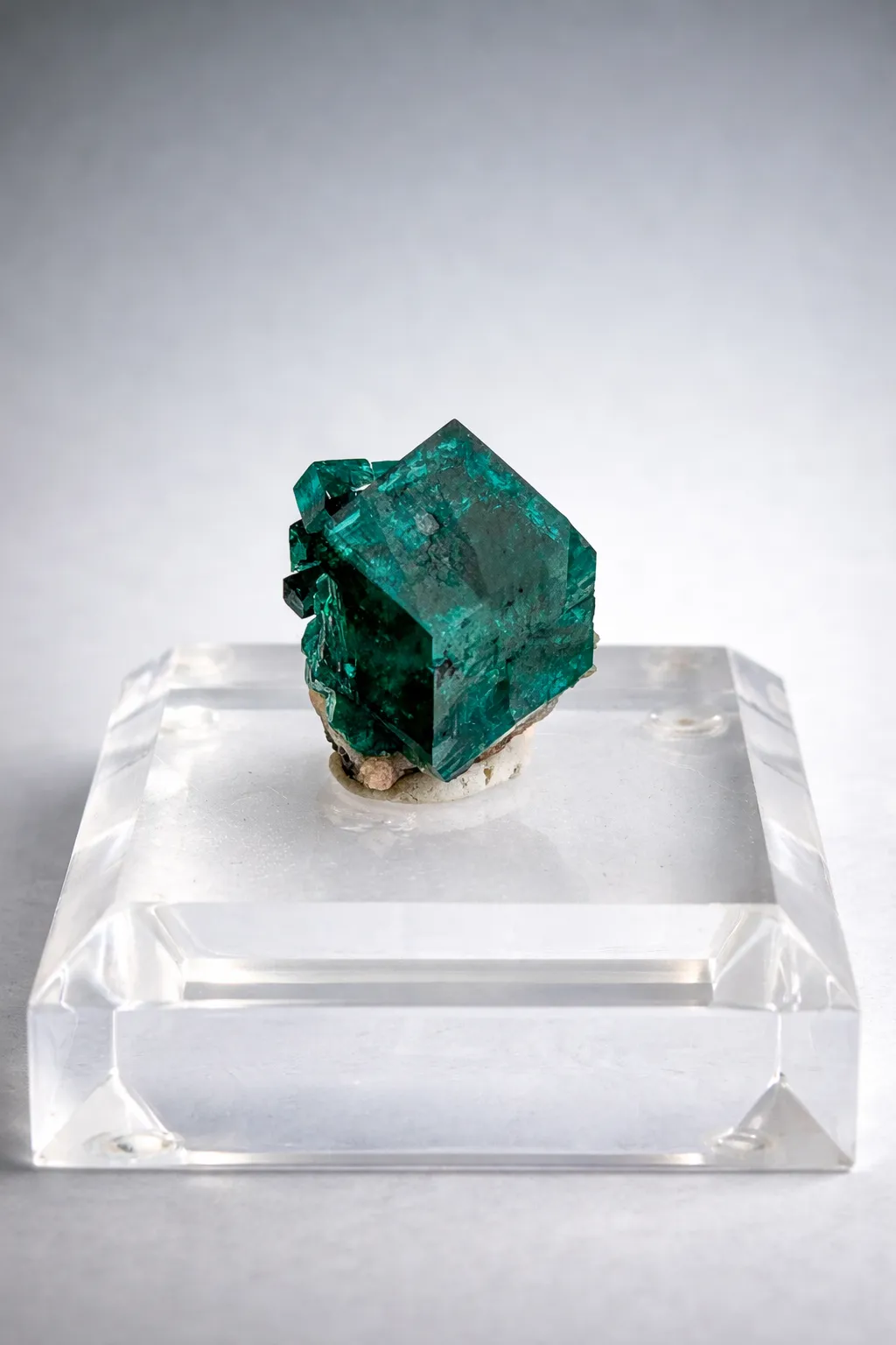 Dioptase from Namibia, Oshikoto Region, Tsumeb - image 1