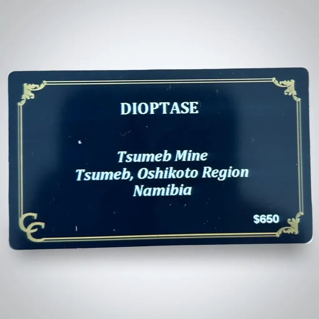 Dioptase from Namibia, Oshikoto Region, Tsumeb - image 2