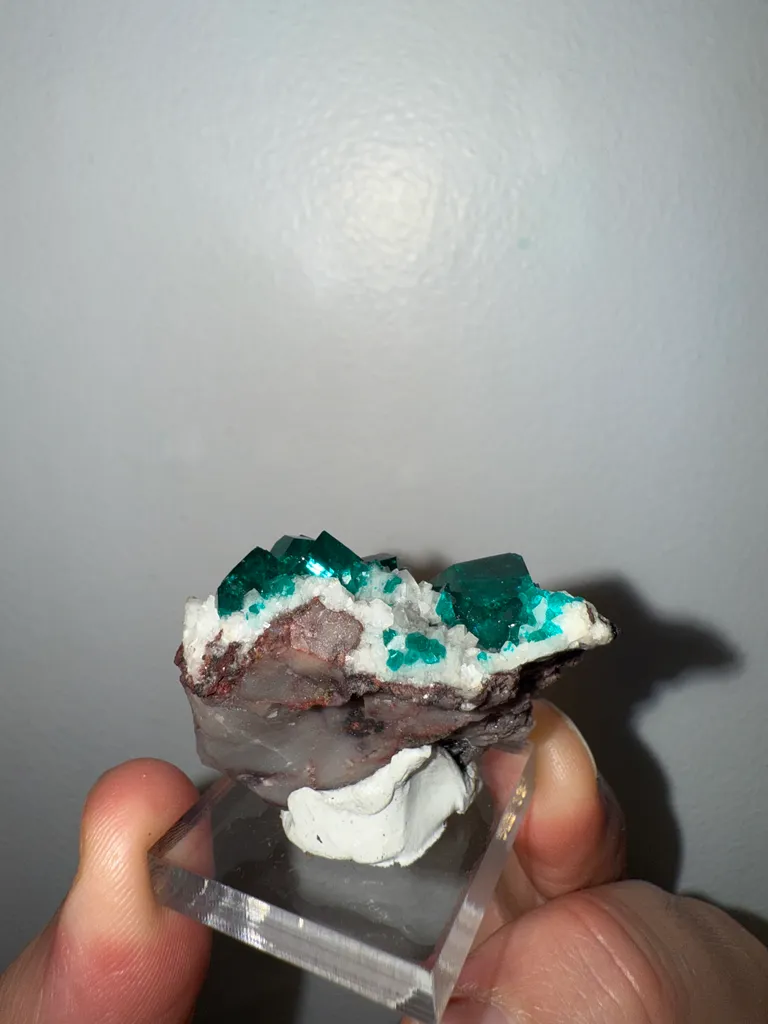 Dioptase from Namibia, Oshikoto Region, Tsumeb - image 2