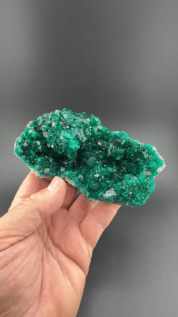 Dioptase from Renéville, Pool Department, Republic of the Congo - image 2