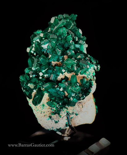 Dioptase from Renéville, Pool Department, Republic of the Congo - image 2
