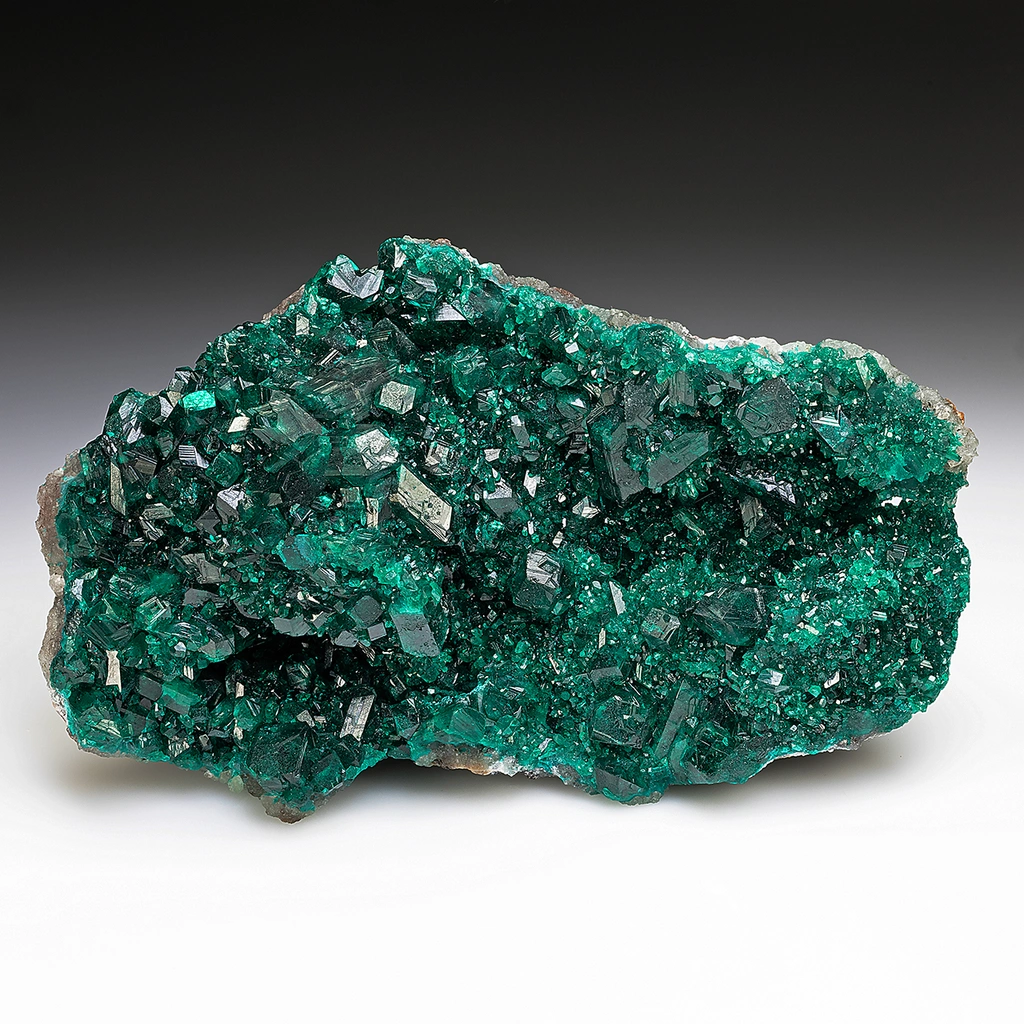 Dioptase from Renéville, Pool Department, Republic of the Congo - image 1