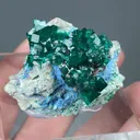 Dioptase from Tantara Mine, Shinkolobwe, Kambove Territory, Haut-Katanga, DR Congo - image 2