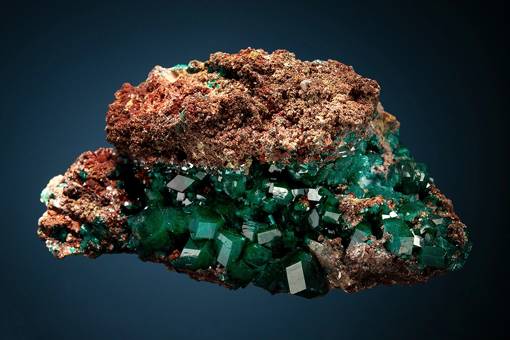 Dioptase from Tsumeb Mine, Tsumeb, Oshikoto Region, Namibia - image 4