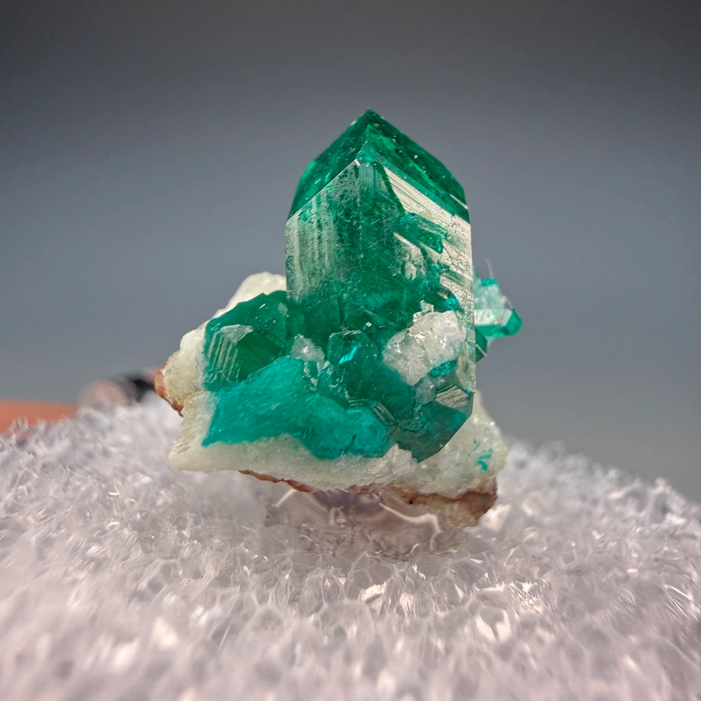 Dioptase from Tsumeb Mine, Tsumeb, Oshikoto Region, Namibia - image 2