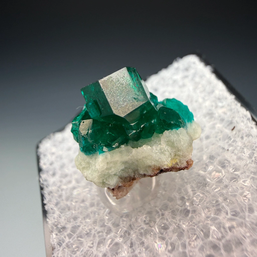 Dioptase from Tsumeb Mine, Tsumeb, Oshikoto Region, Namibia - image 5