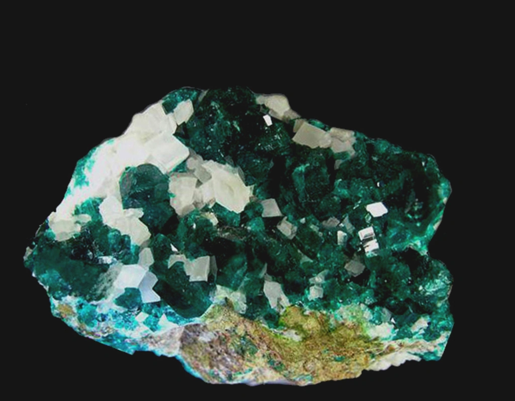Dioptase from Tsumeb, Oshikoto Region, Namibia image