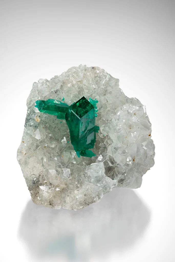 Dioptase from Tsumeb, Oshikoto Region, Namibia image