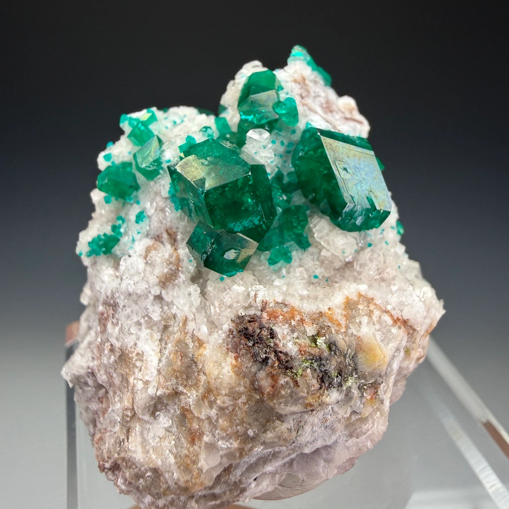 Dioptase from Tsumeb, Oshikoto Region, Namibia - image 4