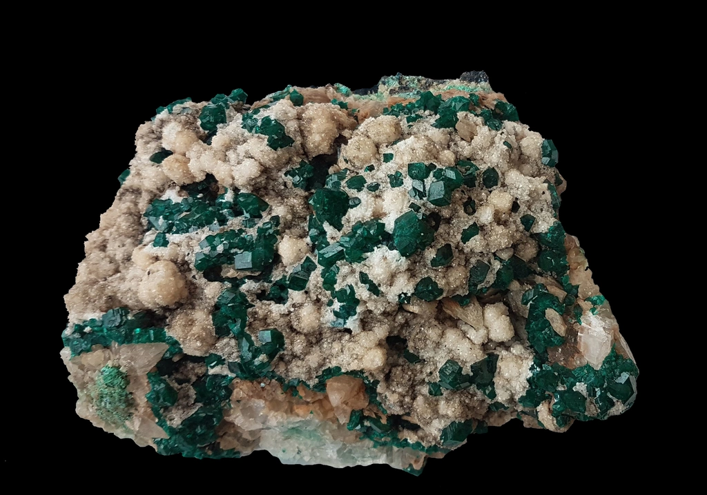 Dioptase from Tsumeb, Oshikoto Region, Namibia image