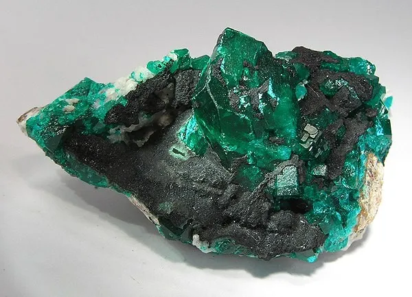 Dioptase, Heterogenite image