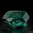 Dioptase (huge crystal!) - image 1