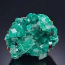 Dioptase in Calcite - image 1