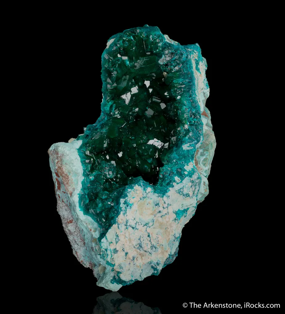 Dioptase in pocket - image 3
