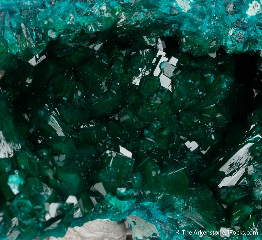 Dioptase in pocket - image 2