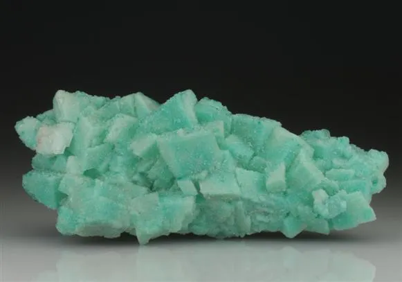 Dioptase included Calcite with Dioptase - image 1