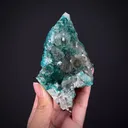 Dioptase inclusions in Quartz - image 1