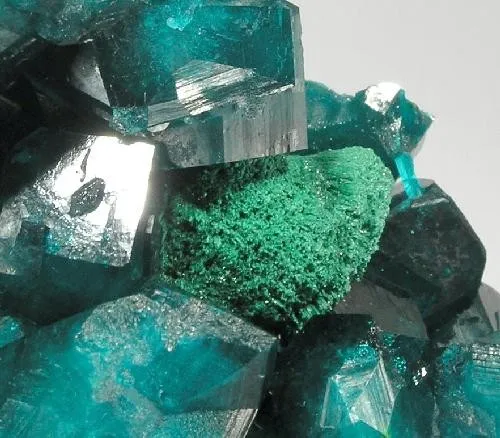 Dioptase, Malachite - image 2